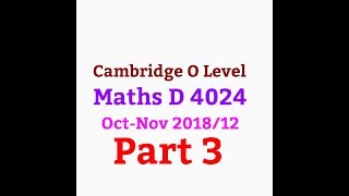 Download lagu Maths D 2018/Oct-Nov/12/4024/Part 3 mp3 Download lagu Maths D 2018/Oct-Nov/12/4024/Part 3 mp3