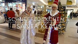 Schneefloeckchen und Santa Klaus -  das singende Weihnachtsduo