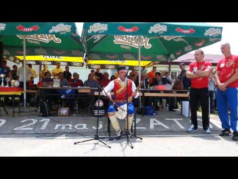 Narodni guslar Nebojsa Dangubic,Majski susreti Zaton 2016