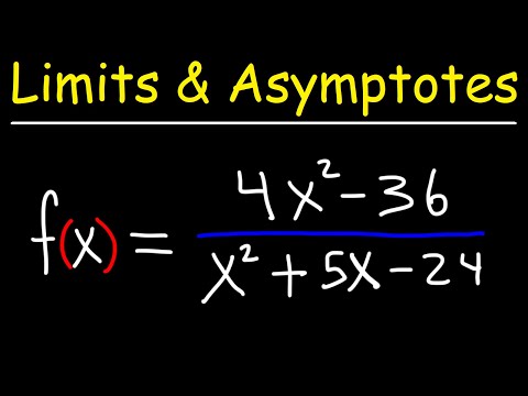 Limits with Horizontal and Vertical Asymptotes