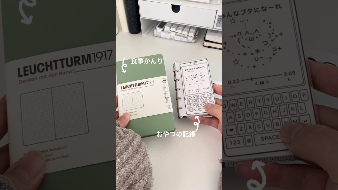 手帳タイム/私の健康記録📖✏️ #journaling