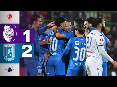 FC Argeș - Universitatea Craiova 1-2. Filipe Coelho a câștigat la debutul pe banca oltenilor