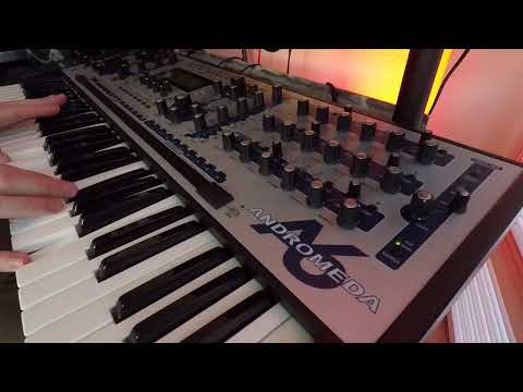 Alesis Andromeda A6 | No Talking | 14 minutes playing the beast
