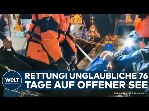RETTUNG IN RUSSLAND: Unglaublich! Mann überlebt wochenlang auf offener See - seine Begleiter sterben