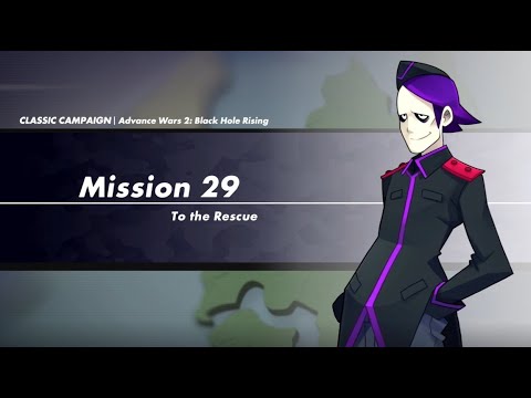 Advance Wars 1+2: Reboot Camp – AW2 Campaign - Mission 29: To the Rescue (Rank S, Score: 300)