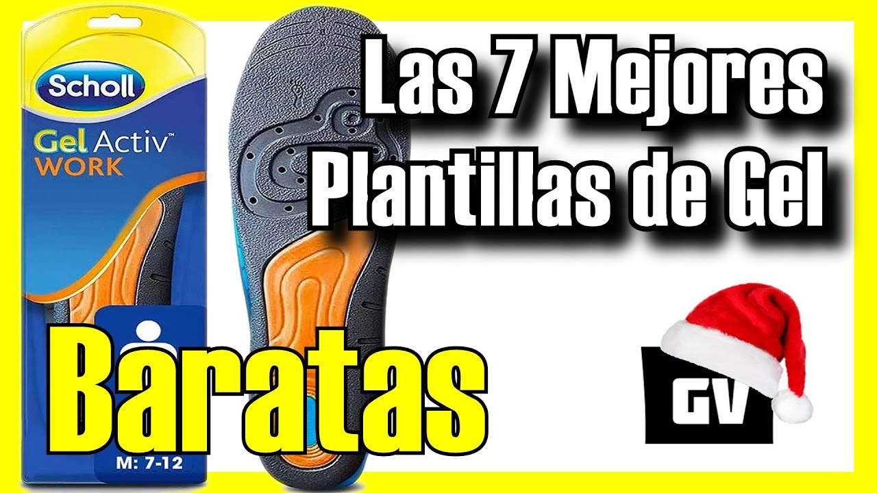 👣 Las 7 MEJORES Plantillas de Gel BARATAS de Amazon [2022]✅[Calidad/Precio] Para Pies / Correr