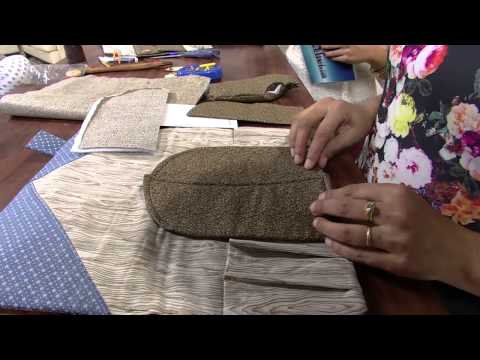 Mulher.com 13/06/2013 Edileny Gomes - Pano oração em patch Parte 2/2