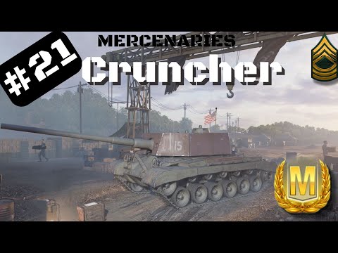 Cruncher Mercenary Tank Review, World of Tanks Console.