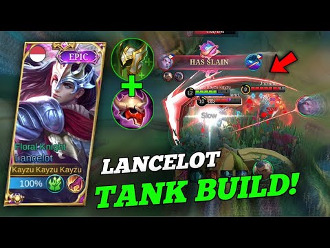 NEW META LANCELOT TANK BUILD GAMEPLAY! | BEST COUNTER FOR FREDRINN? - MLBB