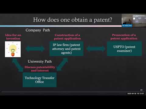 Science Museum Lecture Series: Intellectual Property in Biomedical Sciences