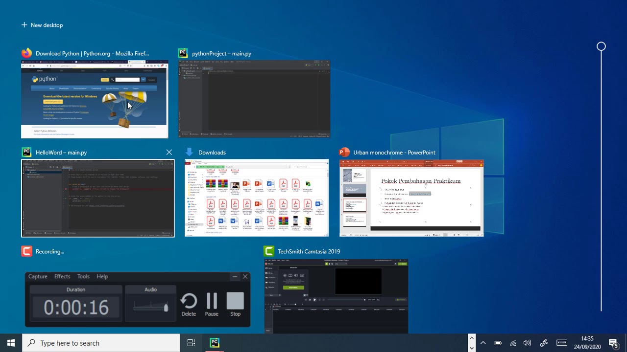 Pengenalan Python - Praktikum Pemrograman Dasar