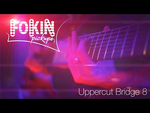 Fokin Pickups Uppercut Bridge 8 String Drop F Metal Djent Test