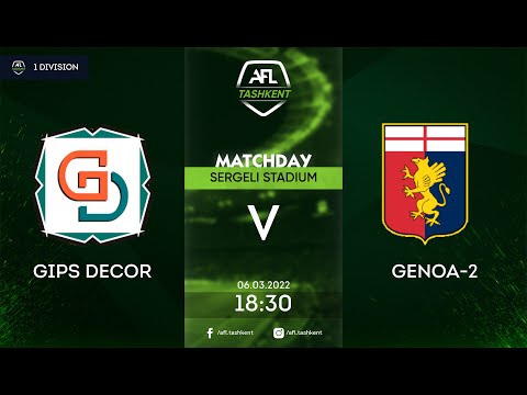 AFL 1 div 17-tur GIPS DECOR   GENOA 2