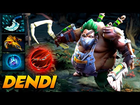 Dendi Pudge Legendary Butcher - Dota 2 Pro Gameplay [Watch & Learn]