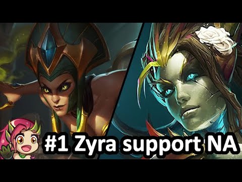 S14 Zyra support (vs. Cassiopeia Ashe) (still experimenting)