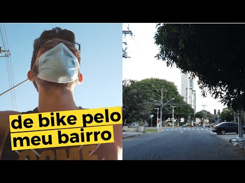 De bike pelo meu bairro