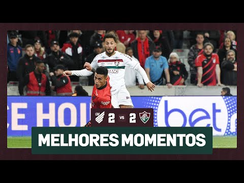 ATHLETICO-PR 2 X 2 FLUMINENSE | 21ª RODADA - CAMPEONATO BRASILEIRO 2023 | MELHORES MOMENTOS