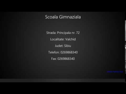 Scoala Gimnaziala Valchid