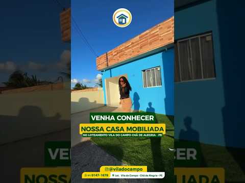 Conheça nossa casa mobiliada-Linda , linda