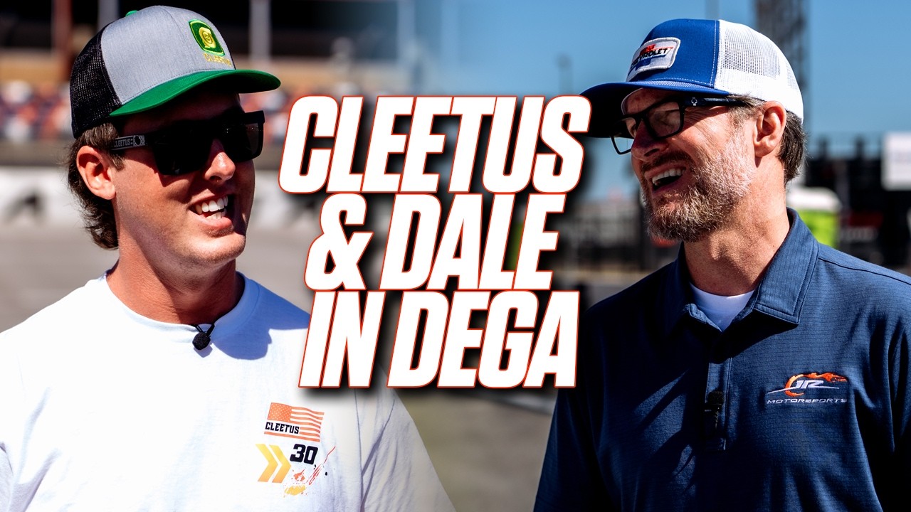 Cleetus Gets a Talladega Masterclass from Dale Jr.