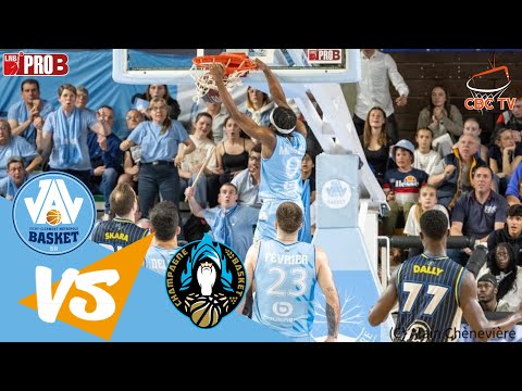 JAVCM - J.A. Vichy-Clermont Métropole vs Champagne Basket | Pro B | Highlights