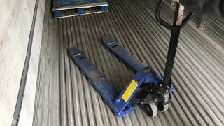 fix BROKEN pallet jack handle (how it all works) disassembly