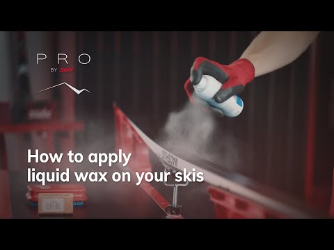 How to apply liquid wax on your skis | Pro by Swix