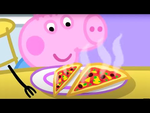 Peppa Pig in Hindi - Lunch - Dopahar ka Khaana - हिंदी Kahaniya - Hindi Cartoons for Kids