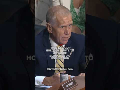 Two key GOP holdouts vote to advance Blanche's AG nomination
