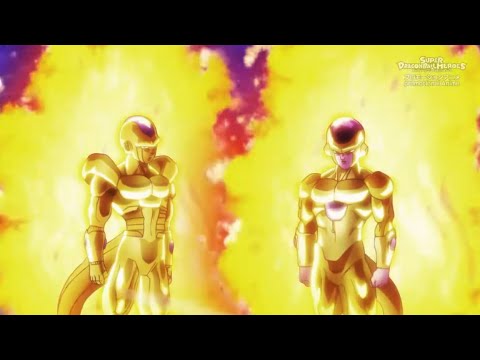 Goku & Hearts vs. Golden Frieza & Metal Cooler