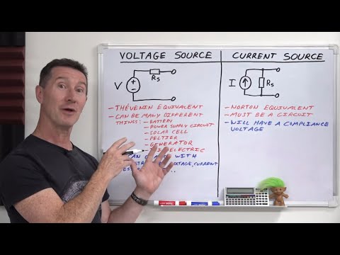 EEVblog 1397 - DC Fundamentals Part 2: DC Voltage & Current Sources (Thevenin & Norton Theorems)