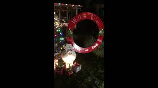CHRISTMAS LIGHTS: STREET WALKING IN WILLOW GLEN, SAN JOSE ON 12/18/2020 - Jolly Old Saint Nicholas