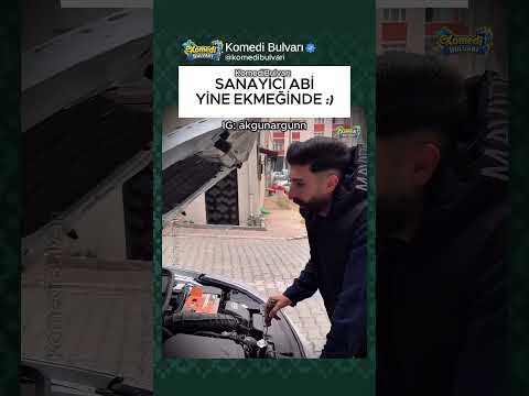 SANAYİ USTASI YİNE EKMEĞİNDE😂 #shorts #komikyorumlar