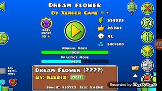 "Dream Flower"(Easy Demon) by Xender Game&Knots