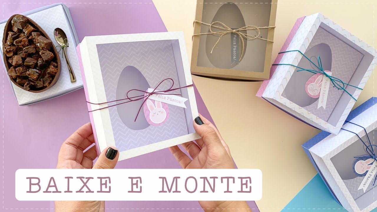 Watch Now CAIXA PARA OVO DE COLHER - PĂSCOA | COMO FAZER CAIXA PARA OVO DE COLHER - PĂSCOA | COMO FAZER