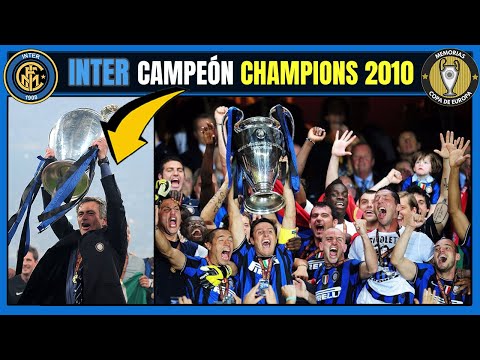 🇮🇹 El INTER de MOURINHO que GANÓ la CHAMPIONS LEAGUE (2010) 🏆🏆🏆 El Año del TRIPLETE 🟦⬛🟦⬛