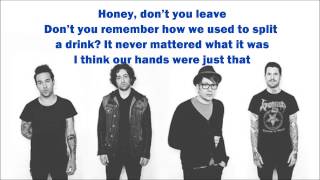 Fall Out Boy - Jet Pack Blues (Lyrics)