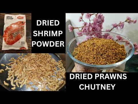 PRAWNS / SHRIMP 🦐 DRY POWDER! PRAWNS CHUTNEY! A very unique recipe! DRY PRAWNS POWDER!SEAFOOD LOVERS