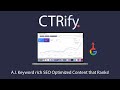CTRify A.I: It Ranks on Google! 100% A.I. generated website!