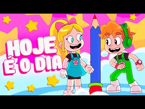 Hoje é o Dia - Gato Galactico | Desenho Infantil | Músicas de Amizade