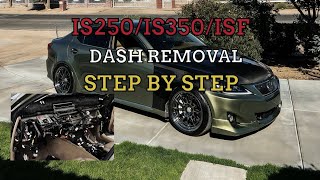 2006-2013 IS250/350 DASH REMOVAL