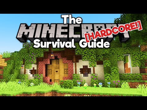 Hobbit Hole Build, Moss Blocks & The Nether! ▫ The Hardcore Survival Guide [Ep.4] ▫ Minecraft 1.17