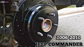 BRAKE PADS & ROTOR REPLACEMENT (2006-2010 JEEP COMMANDER)