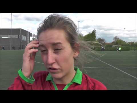 Axana Waelkens na Svelta Melsele – SV Zulte Waregem B op 22.04.2017
