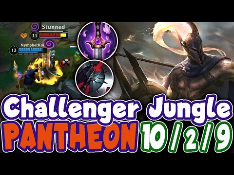 Wild Rift Pantheon - Pantheon Jungle Challenger Gameplay - Pantheon Guide - Wild Rift Gameplay