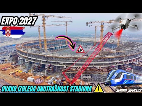 Izgradnja Nacionalnog stadiona i EXPO kompleksa Beograd, Podzemna garaža i Železnička stanica