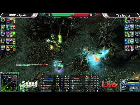 HoN Tour Cycle 1 - Diamond LR3 [LION] vs [TteS] Game 1