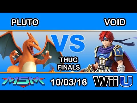 MSM 68 - FAD | pluto (Charizard, Falcon) Vs. CLG | VoiD (Roy) Thug Finals - Smash Wii U