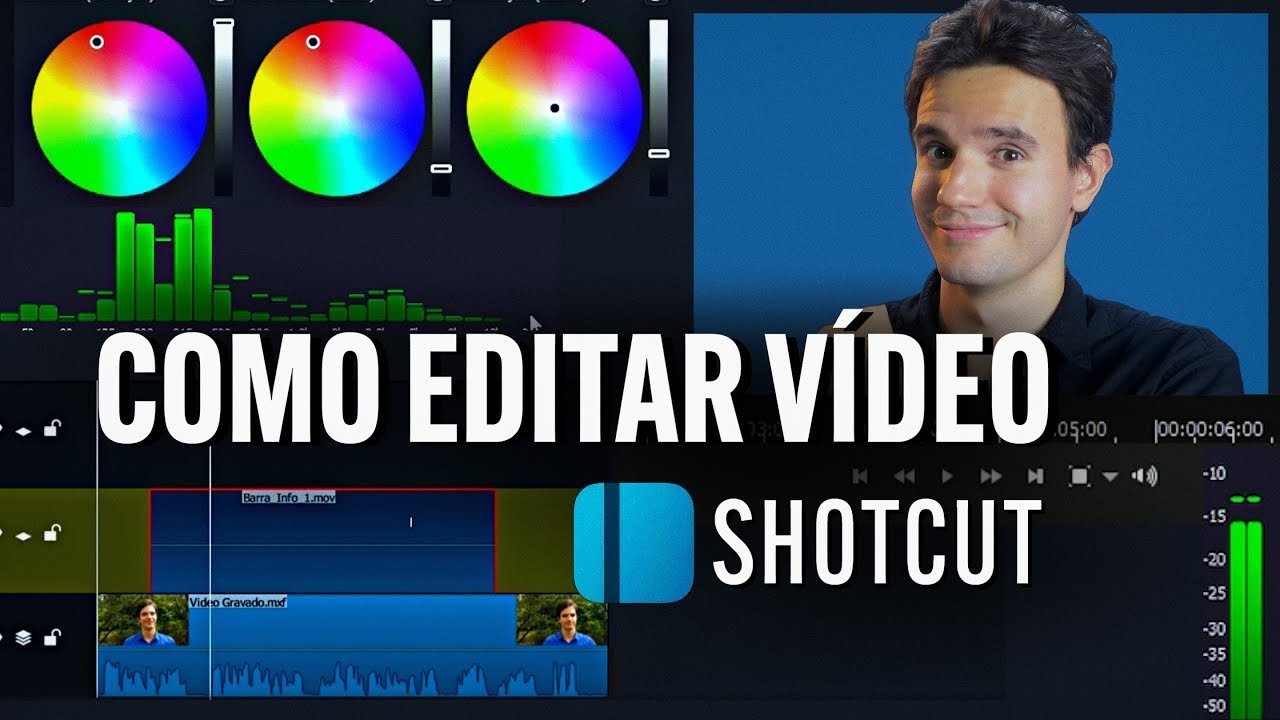 Como EDITAR VÍDEOS no Shotcut (curso completo)