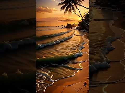 Lovely beach evening scene #youtubeshorts #lovely #entertainment